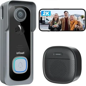 2K Wireless Doorbell Camera