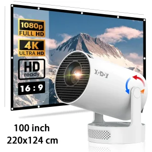 4K Pro+ Projector Built-in 5W Speaker