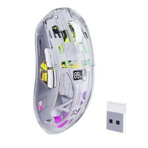 Transparent Wireless Gaming Mouse